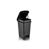 Omnipazar Srl-3028 Slim Pedallı İç Kovalı Plastik Çöp Kovası 15 Litre Çok Renkli