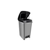 Omnipazar Srl-3030 Slim Pedallı Plastik Çöp Kovası İç Kovalı 40 Lt