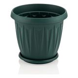 Omnipazar SY-5702 2,3 Lt Plastik Ürgüp Saksı Takımı No 2 - Yeşil
