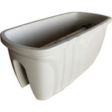 Omnipazar SY-5710 Opal Balkon Küpeşte Saksı No 1 - Beyaz