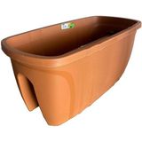 Omnipazar SY-5710 Opal Balkon Küpeşte Saksı No 1 - Kiremit