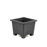 Omnipazar Sy-5845 Dekoratif Plastik Kare Ayaklı Saksı 3,5 Litre No 2