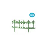 Omnipazar Sy-5990 Klasik Plastik Bahçe Çiti 86X38 Cm 4'Lü Set