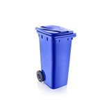 Omnipazar Sy-6506 Eko Tekerlekli Kapaklı Plastik Çöp Konteyneri 120 Lt