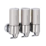 Omnipazar Xinda GS500T 3 x 500 ml Paslanmaz Çelik Manuel Sıvı Sabunluk