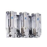 Omnipazar Xinda Zyq138st Sıvı Sabun Ve Şampuan Dispenseri 3'lü Krom 3x380 Ml Çok Renkli