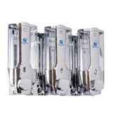 Omnipazar Xinda ZYQ138ST Sıvı Sabun ve Şampuan Dispenseri 3'lü Krom 3X380 ml