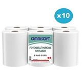 Omnisoft 10 Koli 21cm Fotoselli Hareketli Kağıt Havlu 60 Rulo