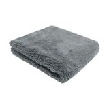 Omnisoft 50X70 cm Gri Mikrofiber Oto Cila ve Kurulama Bezi - XL