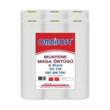 Omnisoft Extra Muayene Masa Örtüsü 50 CM x 210 M 6 Rulo