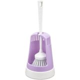 Omnisoft Flr F026 Plastik Klasik Wc Klozet Tuvalet Fırçası Mor