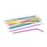 Omnisoft Jelatin Sargılı Geniş Körüklü Frozan Pipet Karışık Renkli 50'li Paket