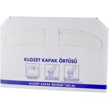 Omnisoft Klozet Kapak Örtüsü Parfümsüz 250 Adet Tek Kullanımlık Pratik Kullanım - Beyaz