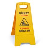 Omnisoft Uctm Kz101 Temizlik Var Uyarı Levhası