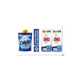 Omo 10 Kg Toz Deterjan ( 2 Adet) Calgon 500Gr Toz ( 2 Adet)
