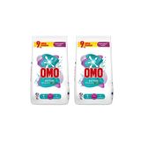 Omo Active Beyaz ve Renkliler Toz Çamaşır Deterjanı, 9 kg x 2 Adet