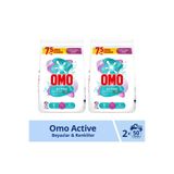 Omo Active Beyazlar & Renkliler Toz Deterjanı, 7.5 kg x 2 Adet