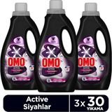 Omo Active Cold Power Siyahlar Için Sıvı Deterjan 1500 ml X3 - 1,5 lt