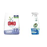 Omo Active Fresh 5,5 kg(1) Cif Power Shine Cleanboost Sprey Temizleyici Banyo İçin Temizleyici ve Kireç Çözücü 750 ML(2)