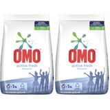 Omo Active Fresh Beyazlar 20 yıkama Toz Çamaşır Deterjanı 3 Kg (2 paketi)
