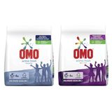 Omo Active Fresh Beyazlar 4 Kg + Renkliler 4 Kg 2 Li Set