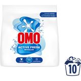 Omo Active Fresh Beyazlar Toz Deterjanı 1.5 kg 10 Yıkama Standart Koku ile Derinlemesine Temizlik - 1,5 kg