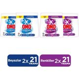 Omo Active Fresh Beyazlar Toz Deterjanı 1.5 kg X2 Omo Active Fresh Renkliler Toz Deterjanı 1.5 kg X2 - 1,5 kg