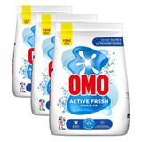 OMO Active Fresh Beyazlar Toz Deterjanı 5.5 kg (3 paketi)