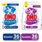 Omo Active Fresh Beyazlar Toz Deterjanı 5.5 kg X1 Omo Active Fresh Renkliler Toz Deterjanı 5.5 kg X1 - 5,5 kg