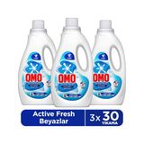 Omo Active Fresh Cold Power Beyazlar Için Sıvı Deterjan 1500 Ml X 3
