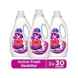Omo Active Fresh Cold Power Renkliler Için Sıvı Deterjan 1500 Ml X 3