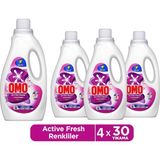 Omo Active Fresh Cold Power Renkliler Için Sıvı Deterjan 1500 ml x 4 - 6 lt