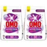Omo Active Fresh Renkliler Toz Deterjanı 3 kg (2 paketi)