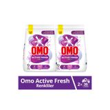 Omo Active Fresh Renkliler Toz Deterjanı 5.5 Kg X2