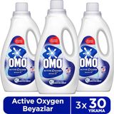 Omo Active Oksijen Etkisi Beyazlar Için Sıvı Deterjan 1500 ml X3 - 1,5 lt