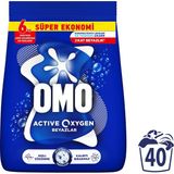 Omo Active Oxygen Beyaz Çamaşırlar Için Toz Deterjanı 6 kg X1