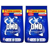 OMO Active Oxygen Beyaz Çamaşırlar İçin Toz Deterjanı 7,5 KG (2 paketi)
