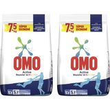 Omo Active Renkliler & Beyazlar Toz Çamaşır Deterjanı 7. 5 kg x 2 Adet - 7,5 kg