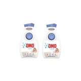 Omo Bebek Parfümsüz Hassas Ciltler Için Sıvı Çamaşır Deterjanı 900 Ml * 2 Adet 36 Yıkama