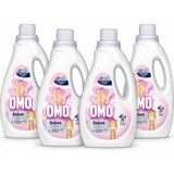 Omo Bebek Sıvı Çamaşır Deterjanı 1500 ml x 4 Adet - 1,5 lt