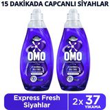 Omo Express Fresh 1480ML X2 Sıvı Çamaşır Deterjanı Siyahlar İçin