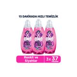 Omo Express Fresh Capcanlı Renkler Renkli Ve Siyahlar Sıvı Çamaşır Deterjanı 1480 ml X3