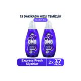 Omo Express Fresh Capcanli Siyahlar Tüm Koyu Renkler Sivi Çamasir Deterjani 1480 ml x2