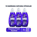 Omo Express Fresh Capcanlı Siyahlar Tüm Koyu Renkler Sıvı Çamaşır Deterjanı 1480 Ml X3 Diğer