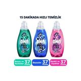 OMO Express Fresh Sıvı Deterjan 1480 ml Ultra Beyaz X1 Renkli Ve Siyahlar X1 Kötü Koku Karşıtı X1