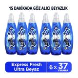 Omo Express Fresh Ultra Beyaz Sıvı Çamaşır Deterjanı 1480 Ml X 6 Adet 1480 ML