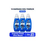 Omo Express Fresh Ultra Beyaz Sıvı Çamaşır Deterjanı 840 ml x3