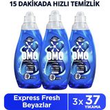 Omo Sıvı Çamaşır Deterjan 1480 ml x3 Renkli ve Siyahlar İçin Ultra Color Teknolojisiyle Hızlı Temizlik