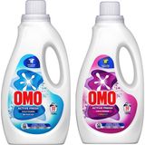 Omo Sıvı Deterjan 1500 ml Beyazlar-Renkliler 2 li Set