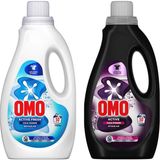 Omo Sıvı Deterjan 1500 ml Beyazlar-Siyahlar 2 Li Set - 1.5 lt